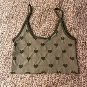 Heart Urban Outfitters Tank Top